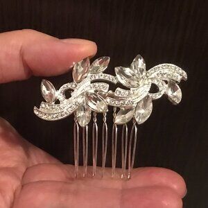 Rhinestone Hair Comb__ Brand New